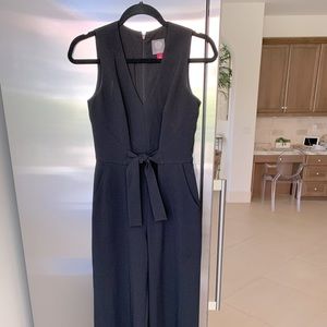 Black Crepe Jumpsuit